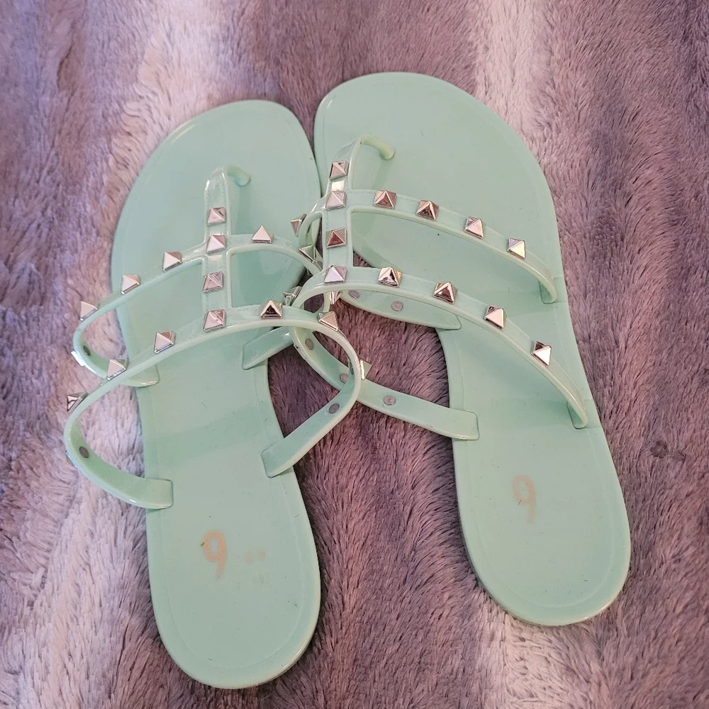 Studded Sandals size 10